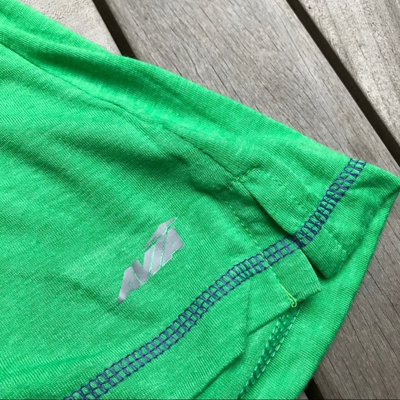 AVIA Green Light Long Sleeve Hooded Pullover Top - Picture 3 of 4